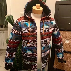 Designer Kenzo x HM Men’s zip up hoodie